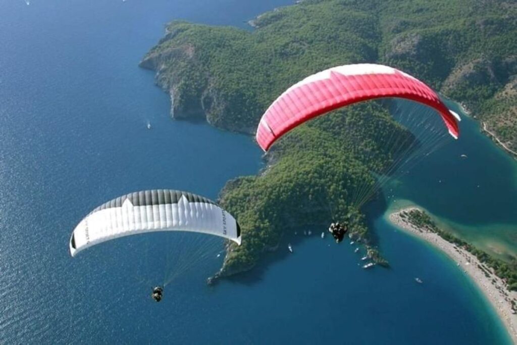 Muğla'da paraşüt hangi bölgelerde yapılır?